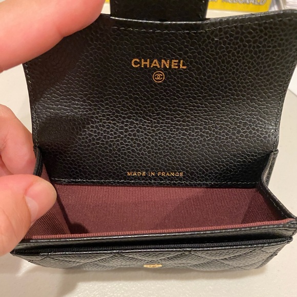 Chanel Quilted Caviar Card Holder - Picture 6 of 6